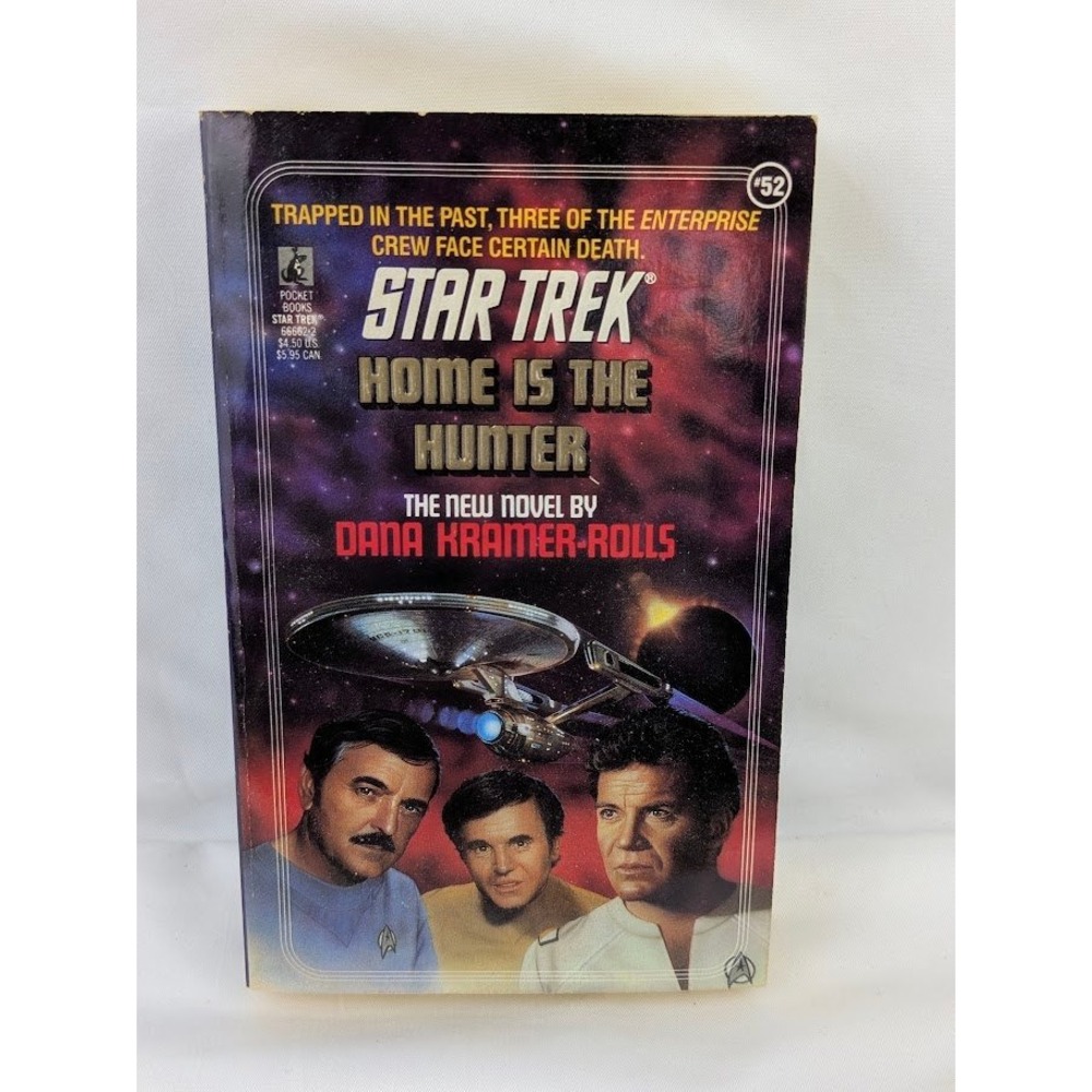 Pocket Books Star Trek Home Is The Hunter Sci-Fi Novel #52 1990